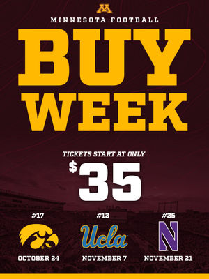 Image post by @gopherfootball on Instagram