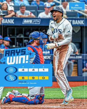 Image post by @raysbaseball on Instagram