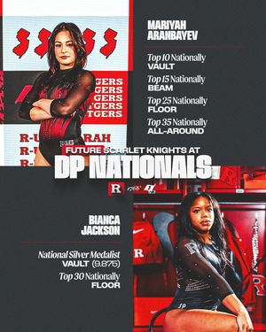 Image post by @rutgersgymnastics on Instagram