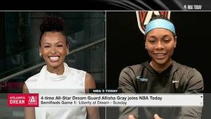 Video post by @Malika Andrews - ESPN on YouTube
