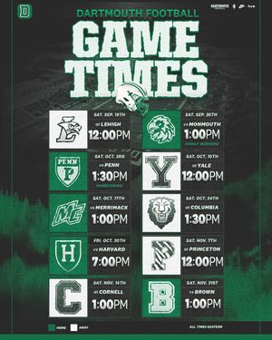 Image post by @dartmouthftbl on Instagram