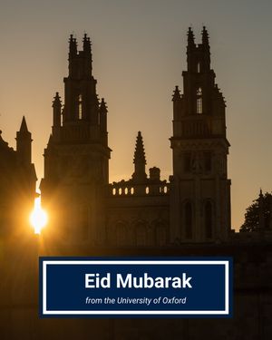 Image post by @oxford_uni on Instagram