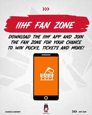 Image post by @IIHFHockey on Twitter
