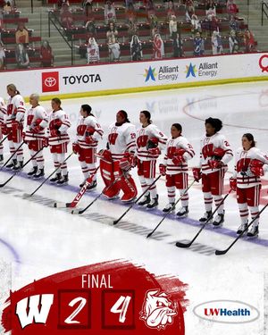 Image post by @badgerwhockey on Instagram