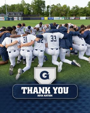 Image post by @hoyabaseball on Instagram
