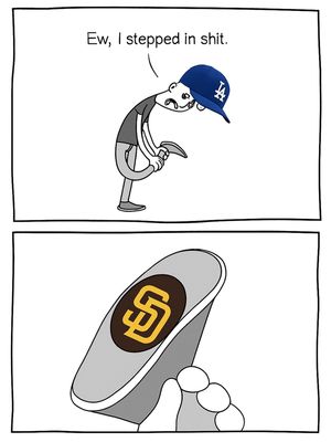 Image post by @therealdodgerhogs on Instagram