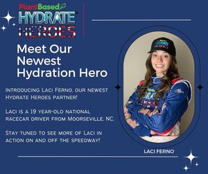Image post by @officialhydrateheroes on Facebook
