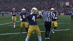 Video post by @NDFootball on Facebook
