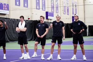 Image post by @NUMensTennis on Twitter