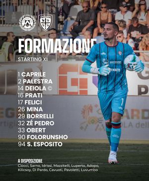 Image post by @cagliaricalcio on Instagram