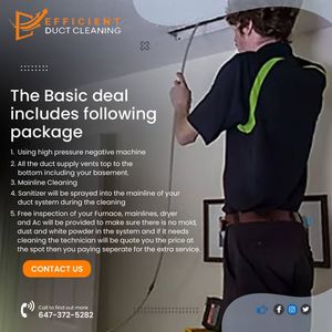 Image post by @Efficientductcleaning on Facebook