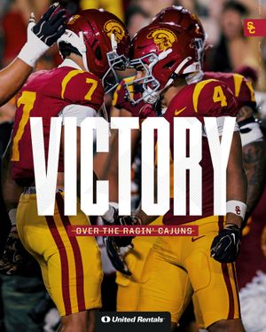 Image post by @uscfb on Instagram