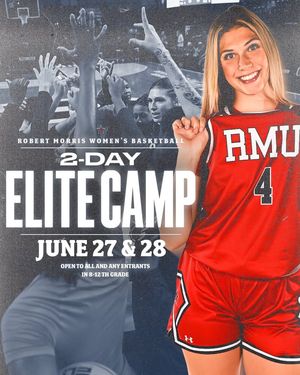 Image post by @RMUAthletics on Facebook