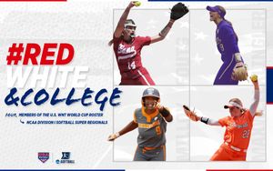 Image post by @USASoftball on Twitter/X
