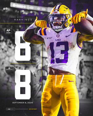 Image post by @lsufootball on Instagram