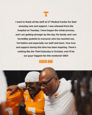 Image post by @vol_football on Instagram