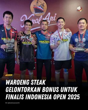 Image post by @bolalobbadminton on Instagram