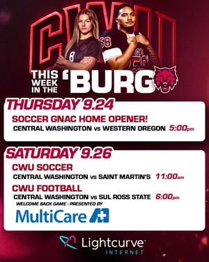 Image post by @cwuathletics on Instagram
