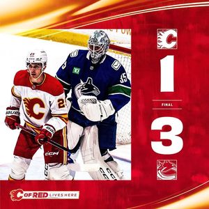 Image post by @nhlflames on Instagram