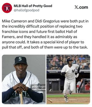Image post by @mlbhallofgood on Instagram