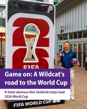 Image post by @KState on Facebook