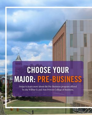 Image post by @clemsonbusiness on Instagram