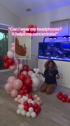 Video post by @Heather's Balloon Boutique & Decor on Facebook
