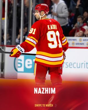 Image post by @nhlflames on Instagram