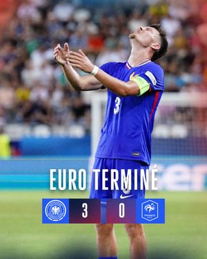 Image post by @equipedefrance on Twitter