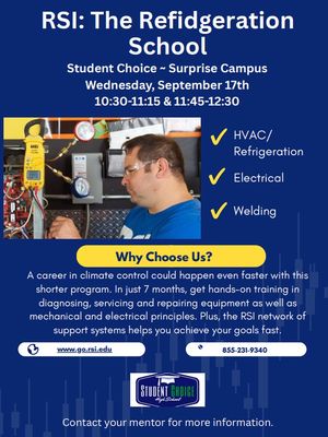 Image post by @studentchoicehs on Instagram