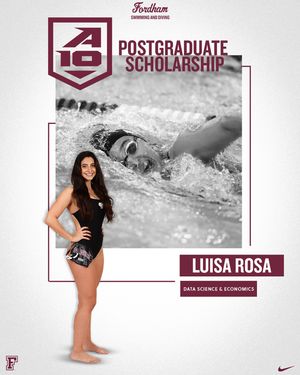 Image post by @fordhamswimdive on Instagram