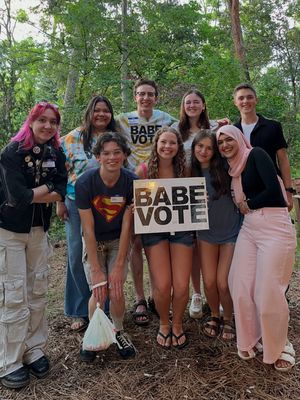 Image post by @babevote on Instagram