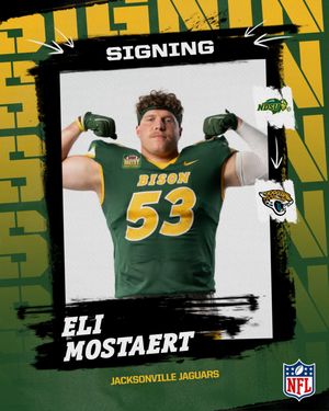 Image post by @ndsufootball on Instagram
