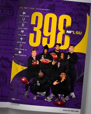 Image post by @lsufootball on Instagram