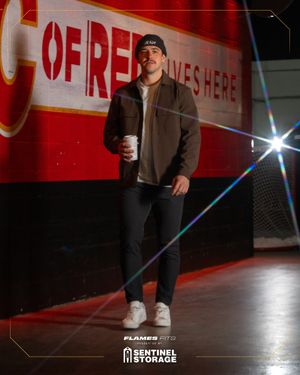 Image post by @NHLFlames on Twitter