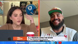 Video post by @UpAndAdamsShow on Twitter