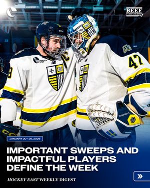 Image post by @hockey_east on Instagram