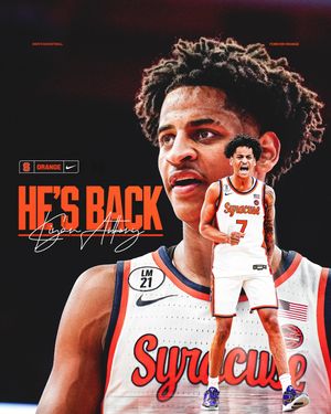 Image post by @cuse_mbb on Instagram