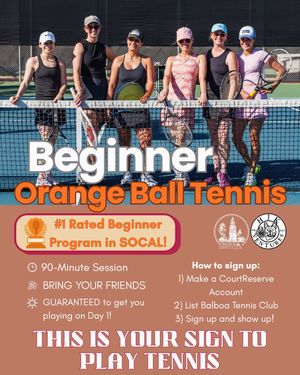 Image post by @HJK San Diego Tennis on Facebook