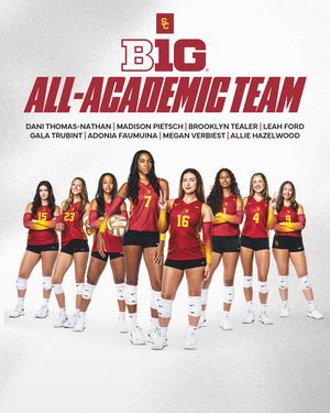 Image post by @uscwomensvolley on Instagram