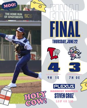 Image post by @WisconsinTimberRattlers on Facebook