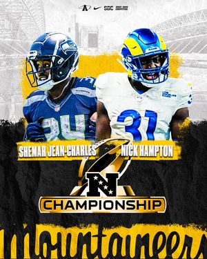 Image post by @appstate_fb on Instagram