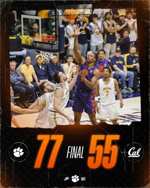 Image post by @clemsonmbb on Instagram
