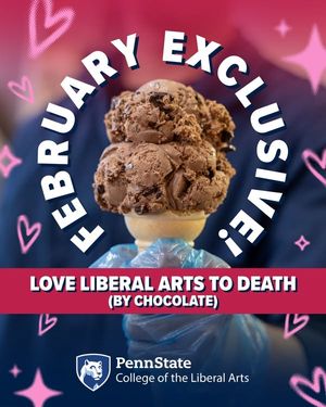 Image post by @PennStateLiberalArts on Facebook