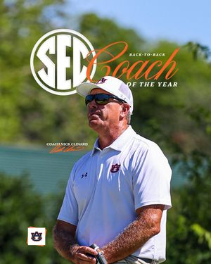 Image post by @AuburnMGolf on Twitter