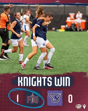 Image post by @FDUKnightsWSOC on Twitter/X