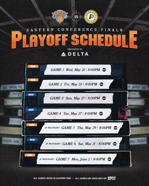 Image post by @nyknicks on Twitter