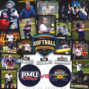 Image post by @RMUAthletics on Facebook