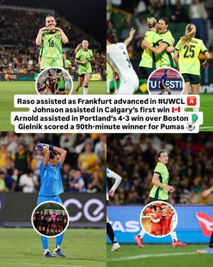 Image post by @matildas on Instagram
