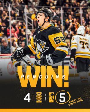 Image post by @penguins on Instagram